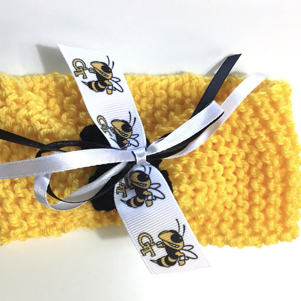 Georgia Tech YELLOW JACKETS Baby Headband *NEW*